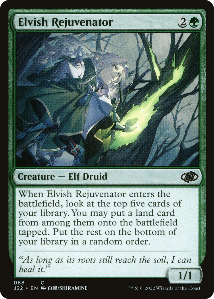 Image of Elvish Rejuvenator (J22-088) - Jumpstart 2022