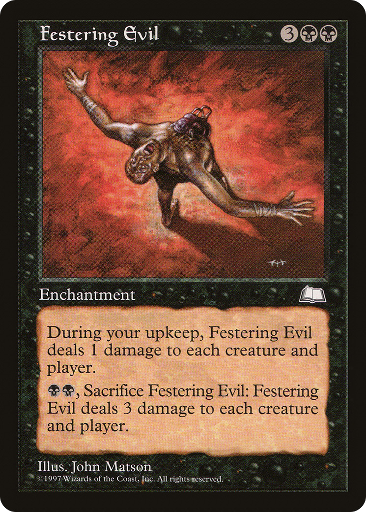 Image of Festering Evil (WTH-) - Weatherlight