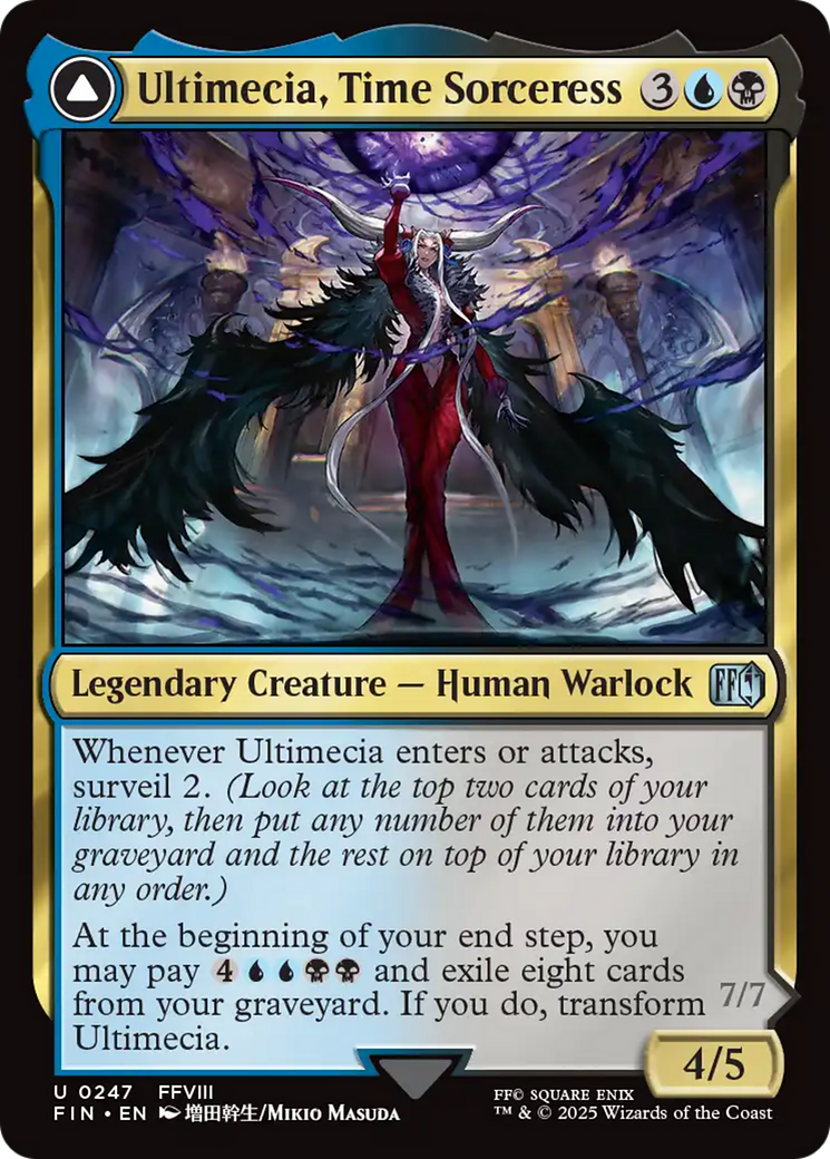 Image of Ultimecia, Time Sorceress (FIN-247) - FINAL FANTASY Foil
