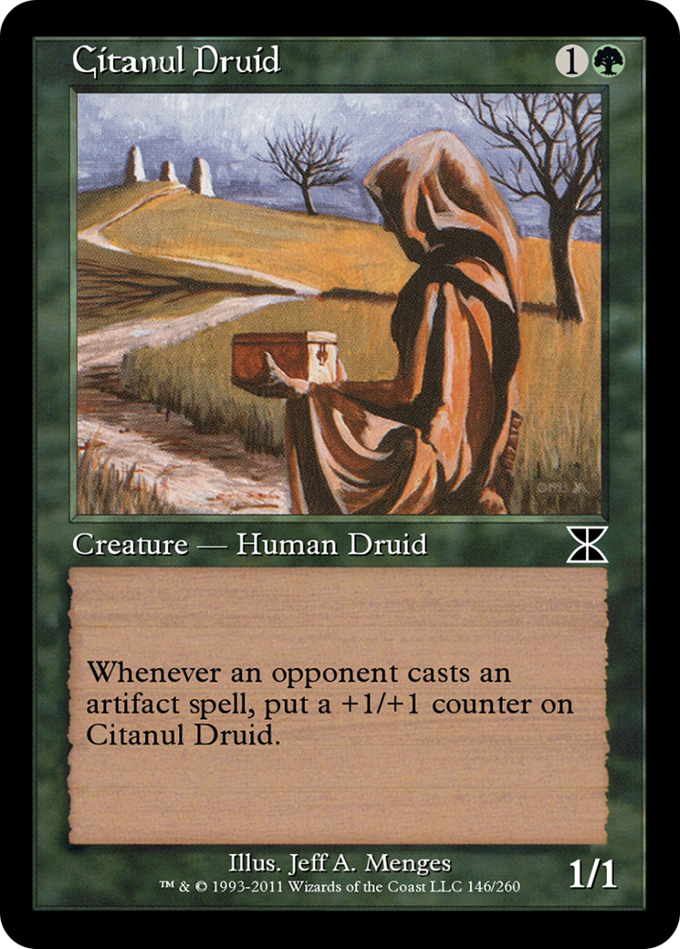 Image of Citanul Druid (ME4-146) - Masters Edition IV Foil