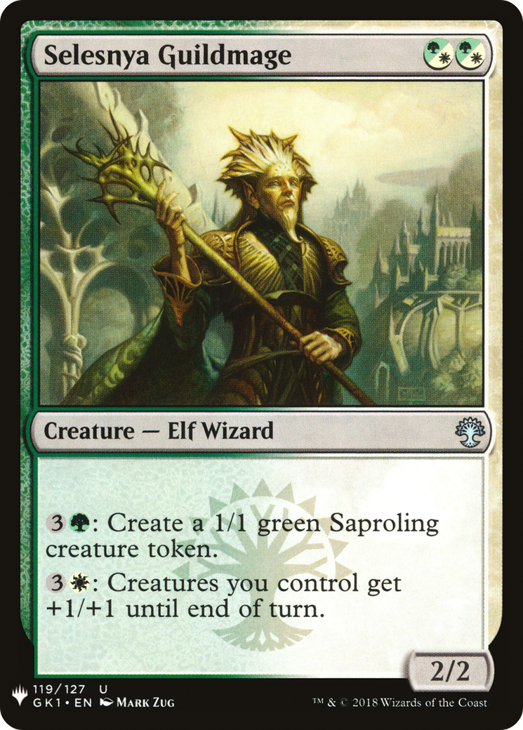 Image of Selesnya Guildmage (LIST-GK1-119) - The List