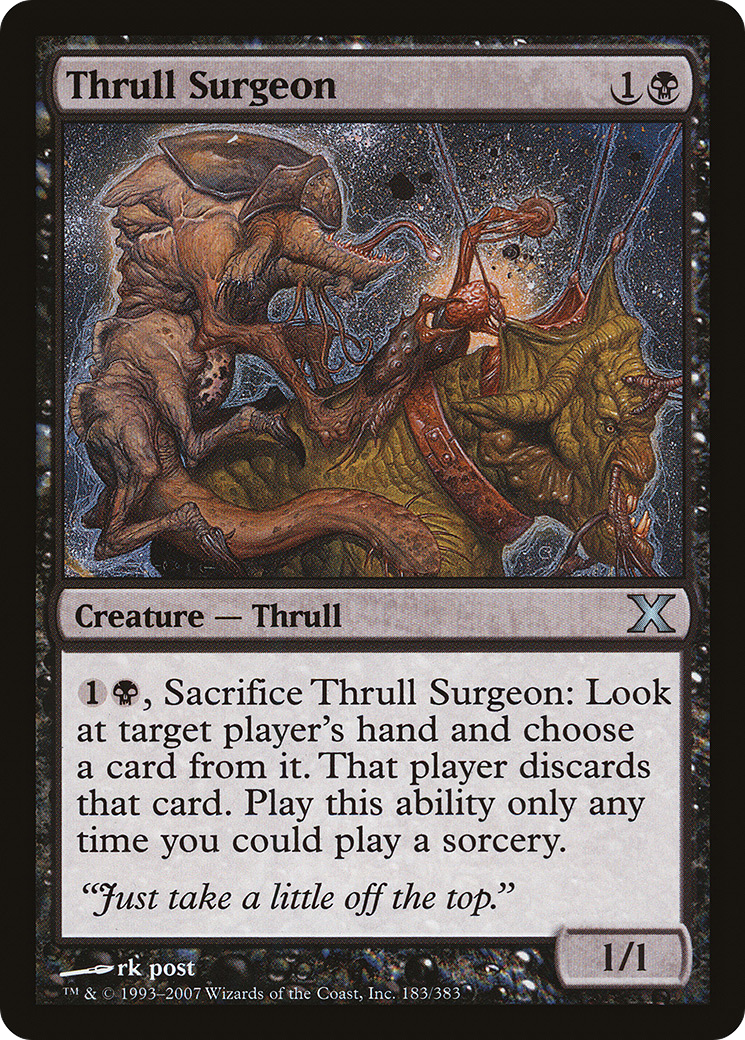 Image of Thrull Surgeon (10E-183) - Tenth Edition