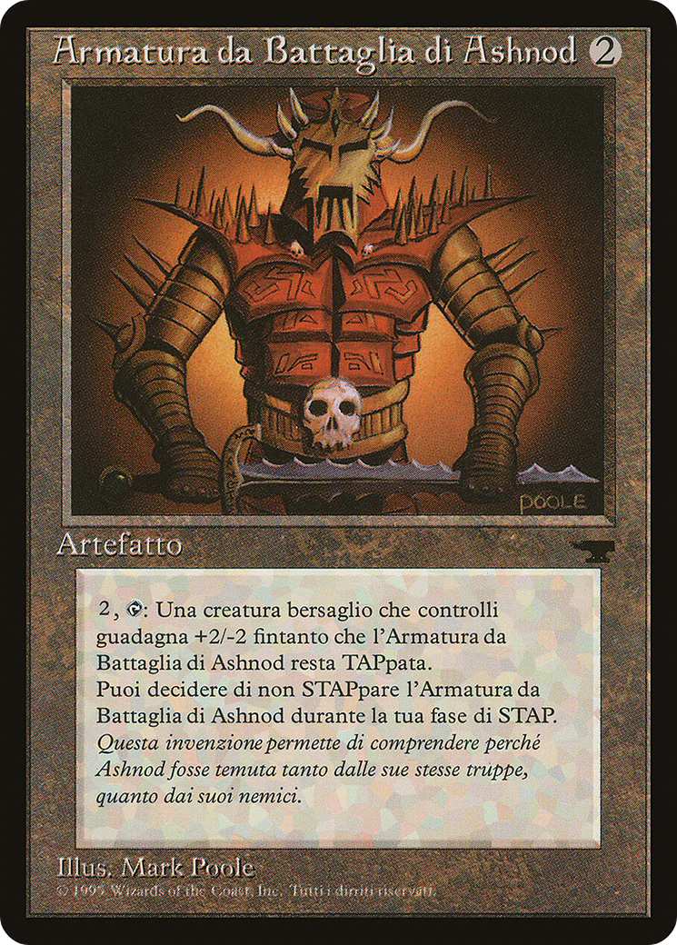 Image of Ashnod's Battle Gear (Italian) - 