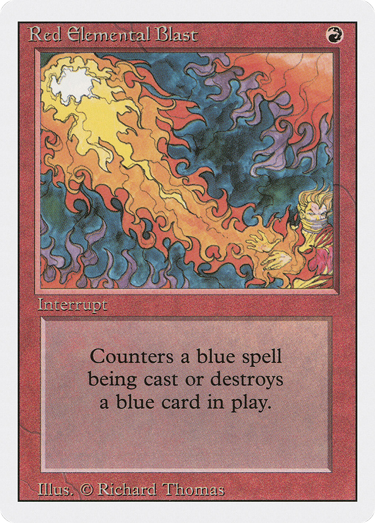 Image of Red Elemental Blast (3ED-) - Revised Edition