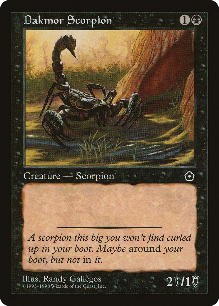 Image of Dakmor Scorpion (P02-070) - Portal Second Age