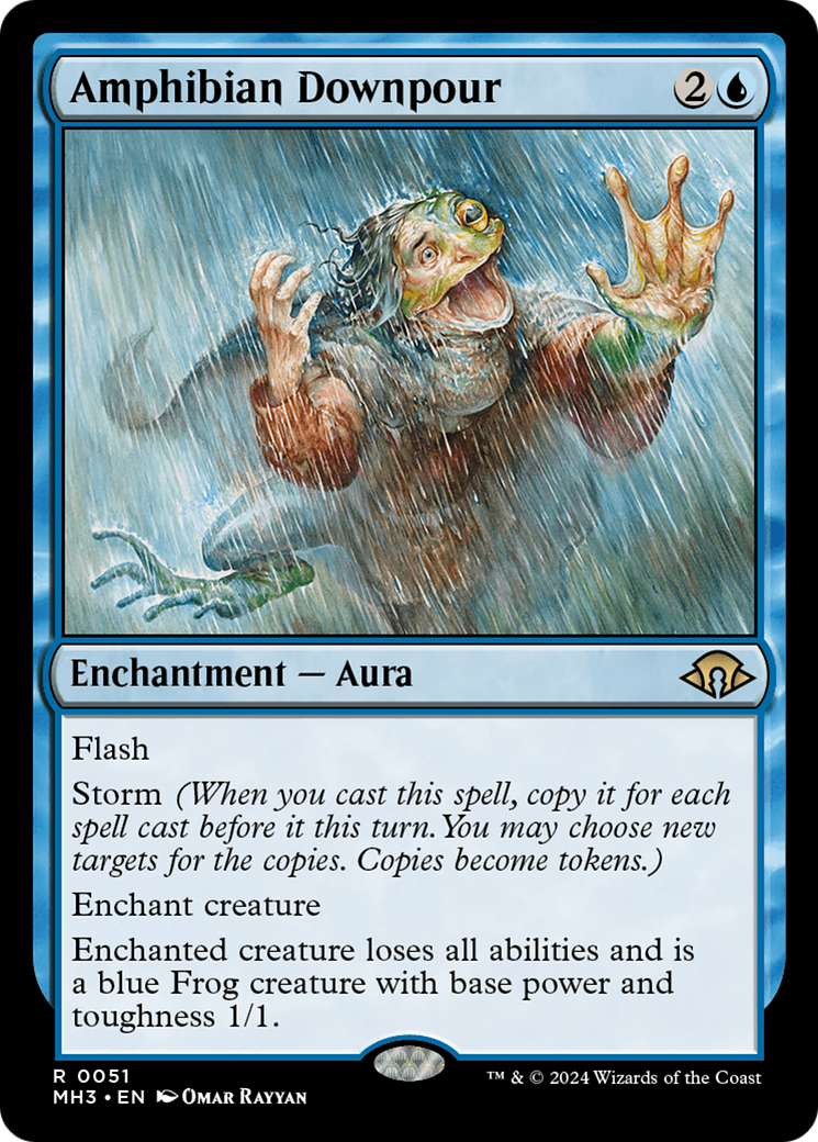 Image of Amphibian Downpour (MH3-051) - Modern Horizons 3