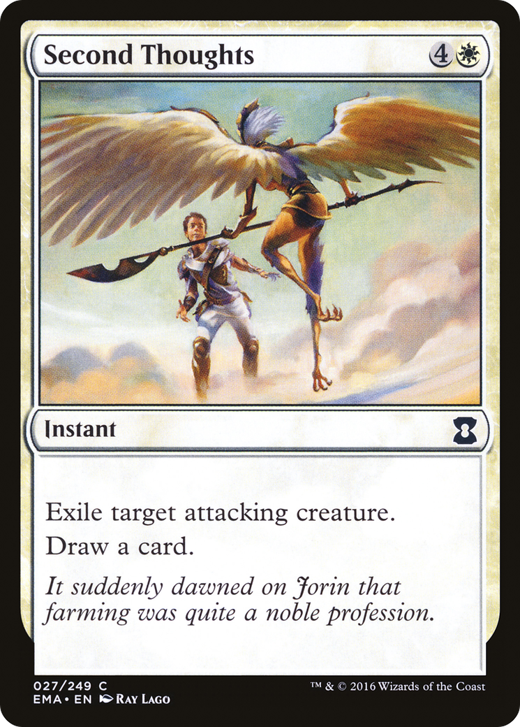 Image of Second Thoughts (EMA-027) - Eternal Masters Foil
