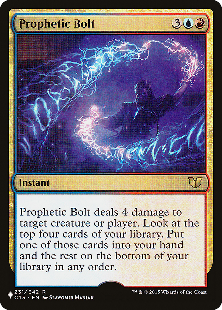 Image of Prophetic Bolt (LIST-C15-231) - The List
