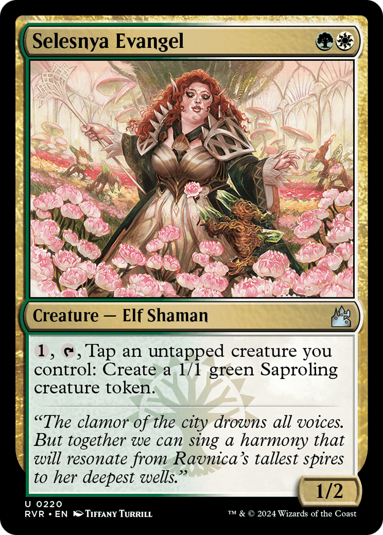 Image of Selesnya Evangel (RVR-220) - Ravnica Remastered
