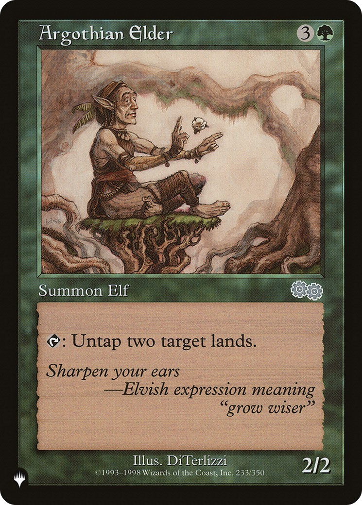 Image of Argothian Elder (LIST-USG-233) - The List