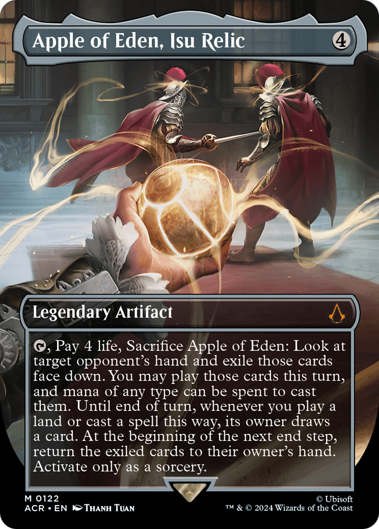 Image of Apple of Eden, Isu Relic (Borderless) (ACR-122) - Assassin's Creed (Borderless)