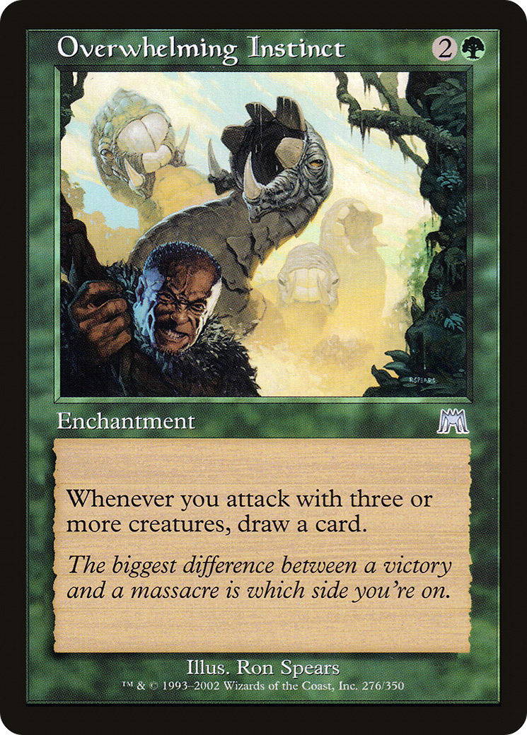 Image of Overwhelming Instinct (ONS-276) - Onslaught