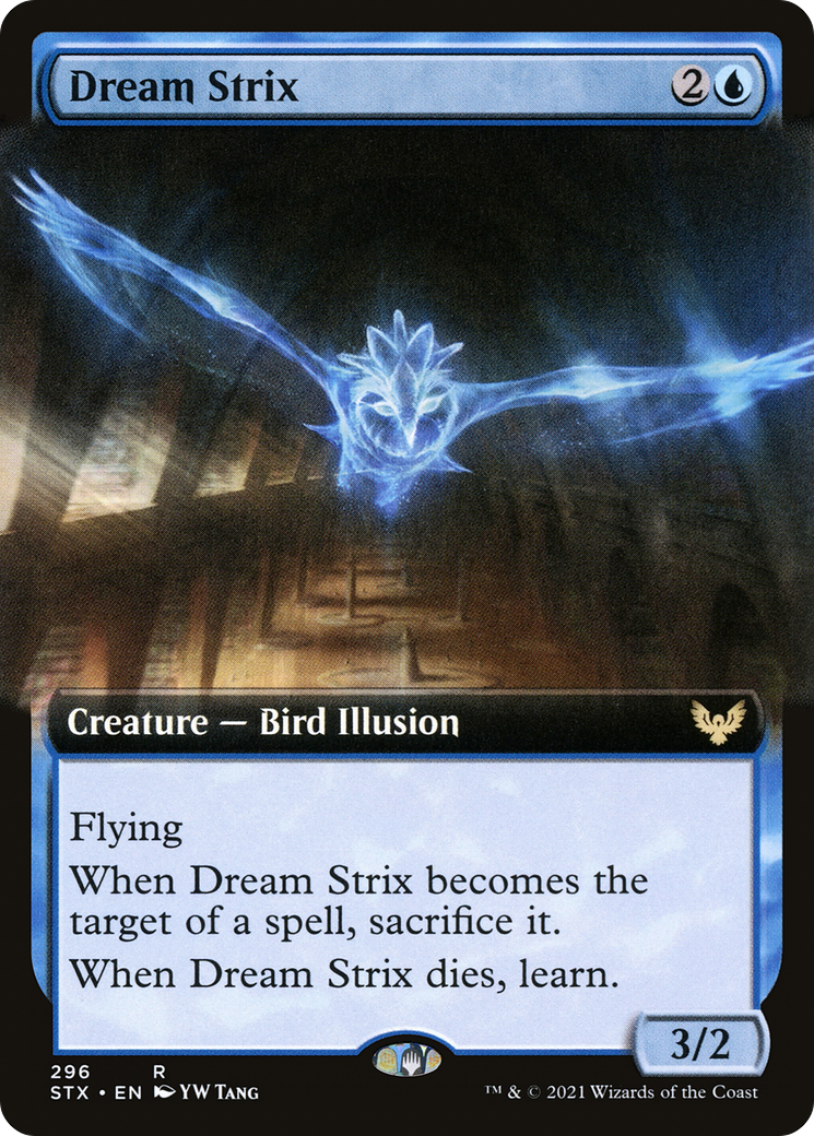 Image of Dream Strix (Extended Art) (STX-296) - Strixhaven: School of Mages: (Extended Art)