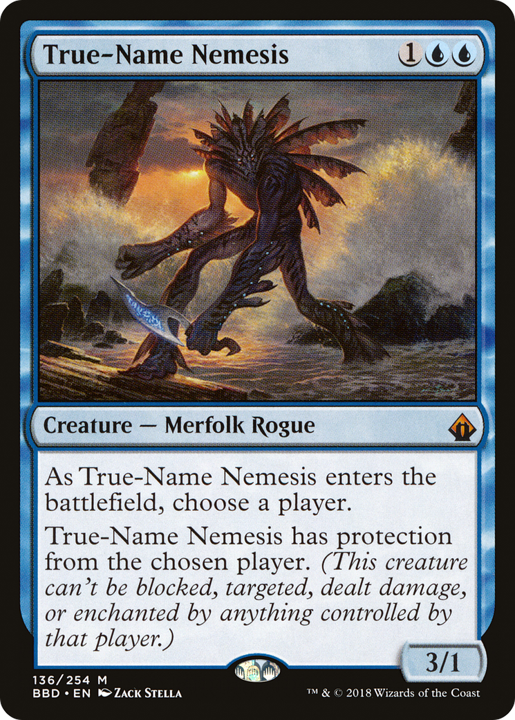 Image of True-Name Nemesis (BBD-136) - Battlebond Foil