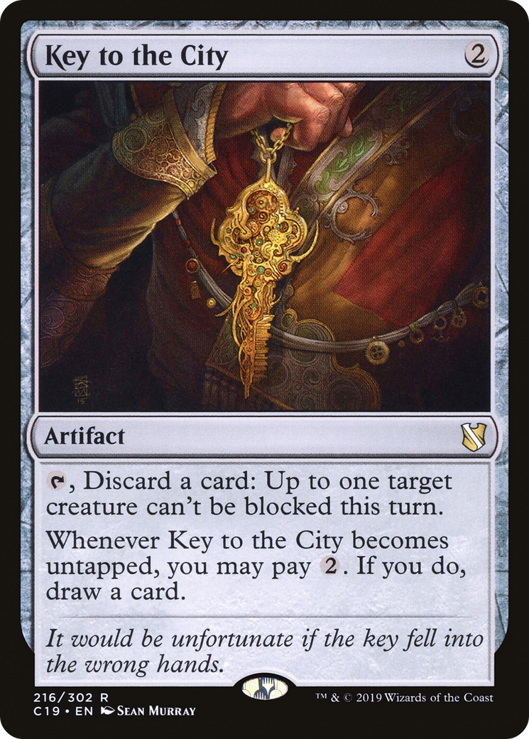 Image of Key to the City (C19-216) - Commander 2019