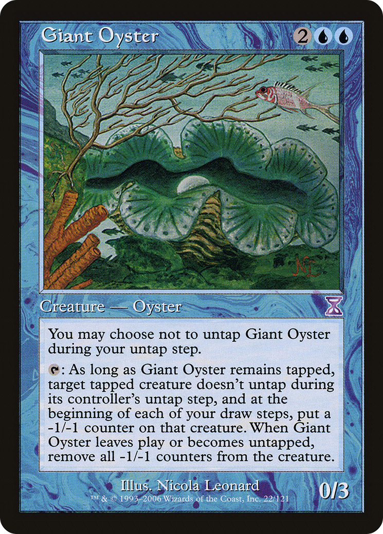 Image of Giant Oyster (TSB-022) - Time Spiral Timeshifted