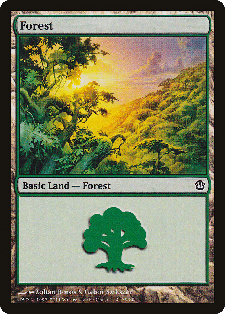 Image of Forest (39) (DDH-039) - Duel Decks: Ajani vs. Nicol Bolas