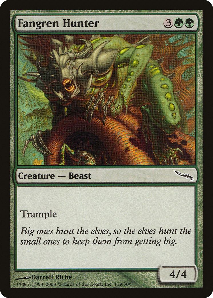 Image of Fangren Hunter (MRD-119) - Mirrodin Foil