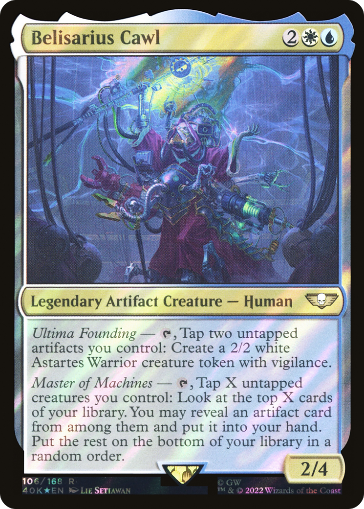 Image of Belisarius Cawl (Surge Foil) (40K-106) - Warhammer 40,000 Commander Foil