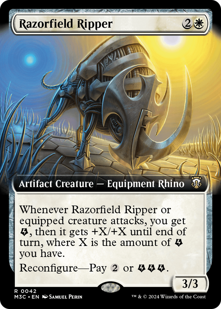 Image of Razorfield Ripper (Extended Art) (M3C-042) - Modern Horizons 3 Commander: (Extended Art)