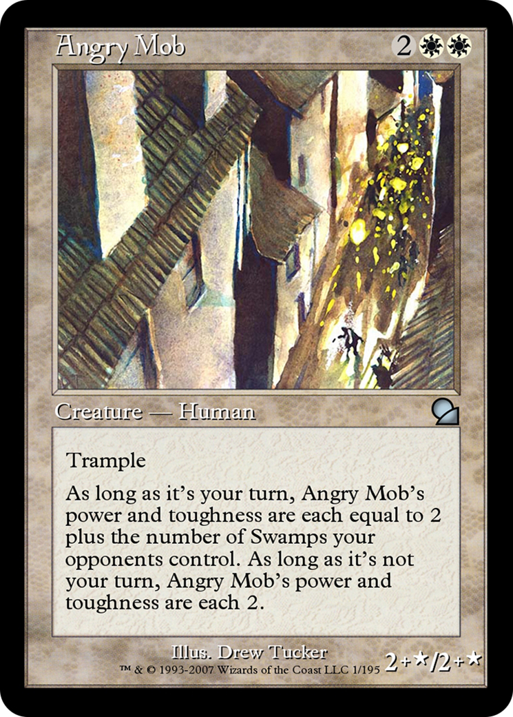 Image of Angry Mob (ME1-001) - Masters Edition