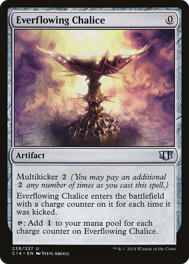 Image of Everflowing Chalice (C14-239) - Commander 2014