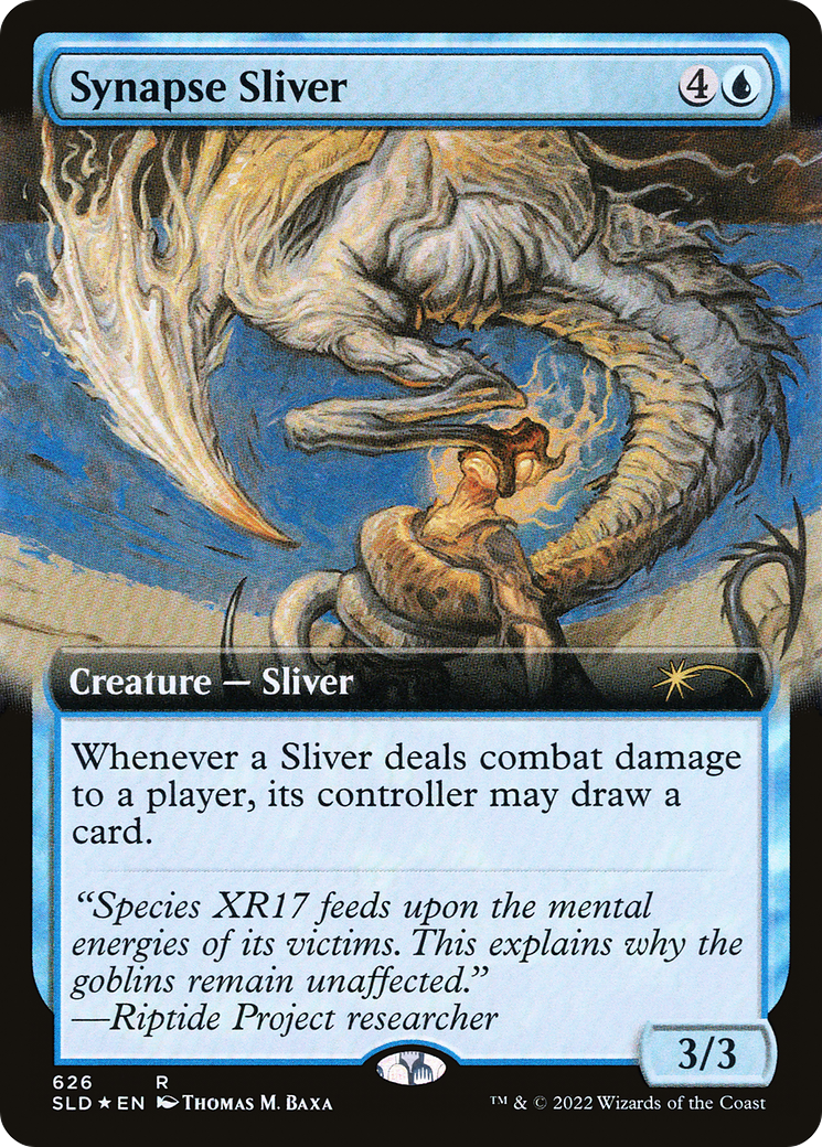 Image of Synapse Sliver (Extended Art) (SLD-626) - Secret Lair Drop: (Extended Art) Foil