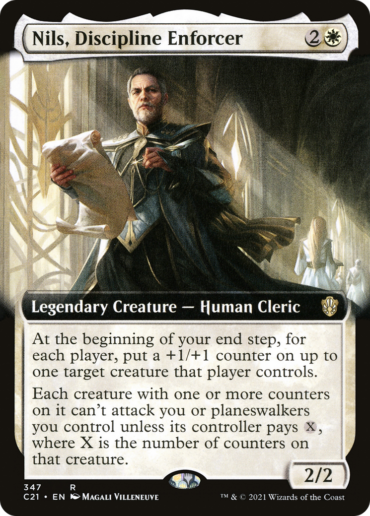 Image of Nils, Discipline Enforcer (Extended Art) (C21-347) - Commander 2021: (Extended Art)