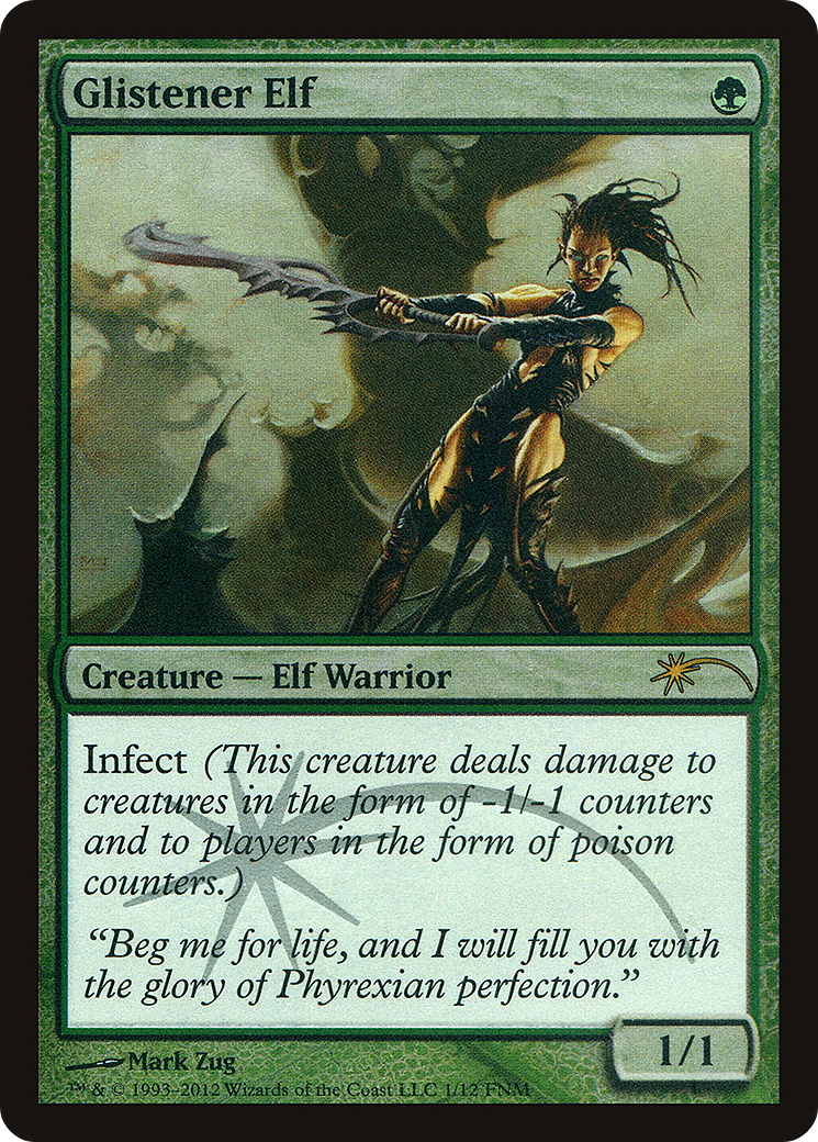 Image of Glistener Elf (FNM-) - Friday Night Magic 2012 Foil