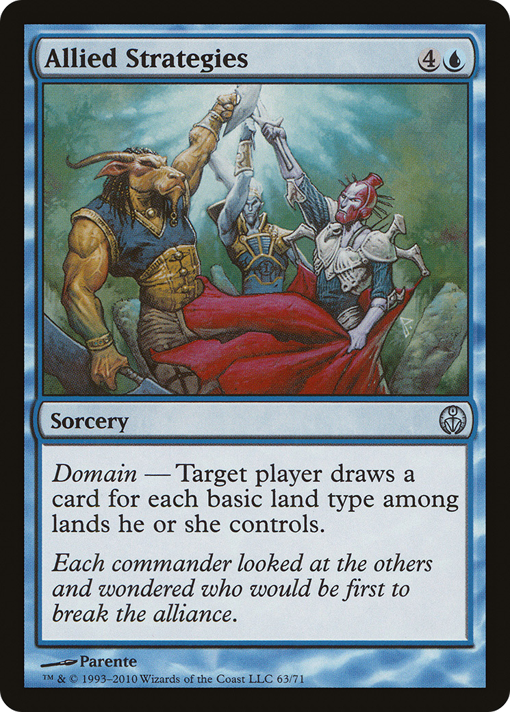 Image of Allied Strategies (DDE-063) - Duel Decks: Phyrexia vs. the Coalition