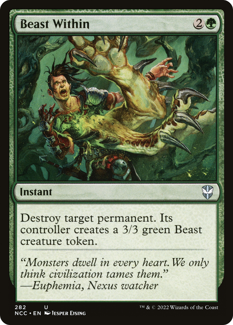Image of Beast Within (NCC-282) - New Capenna Commander