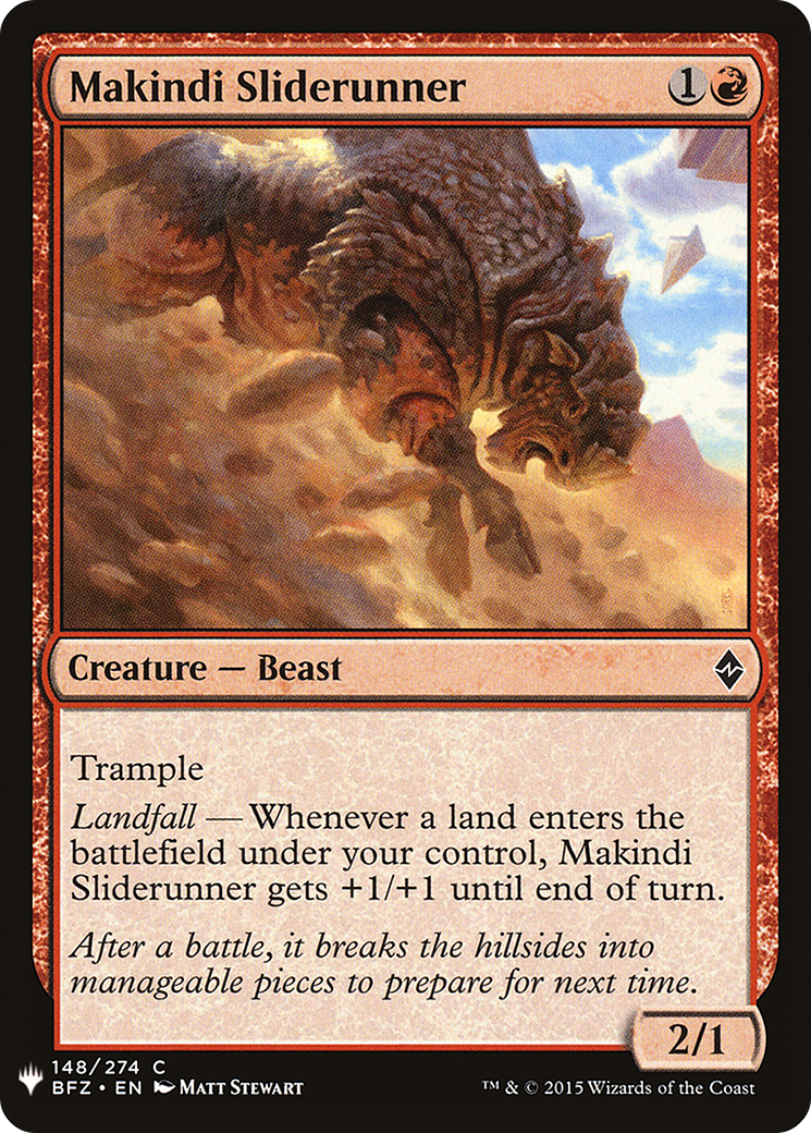 Image of Makindi Sliderunner (LIST-148) - The List