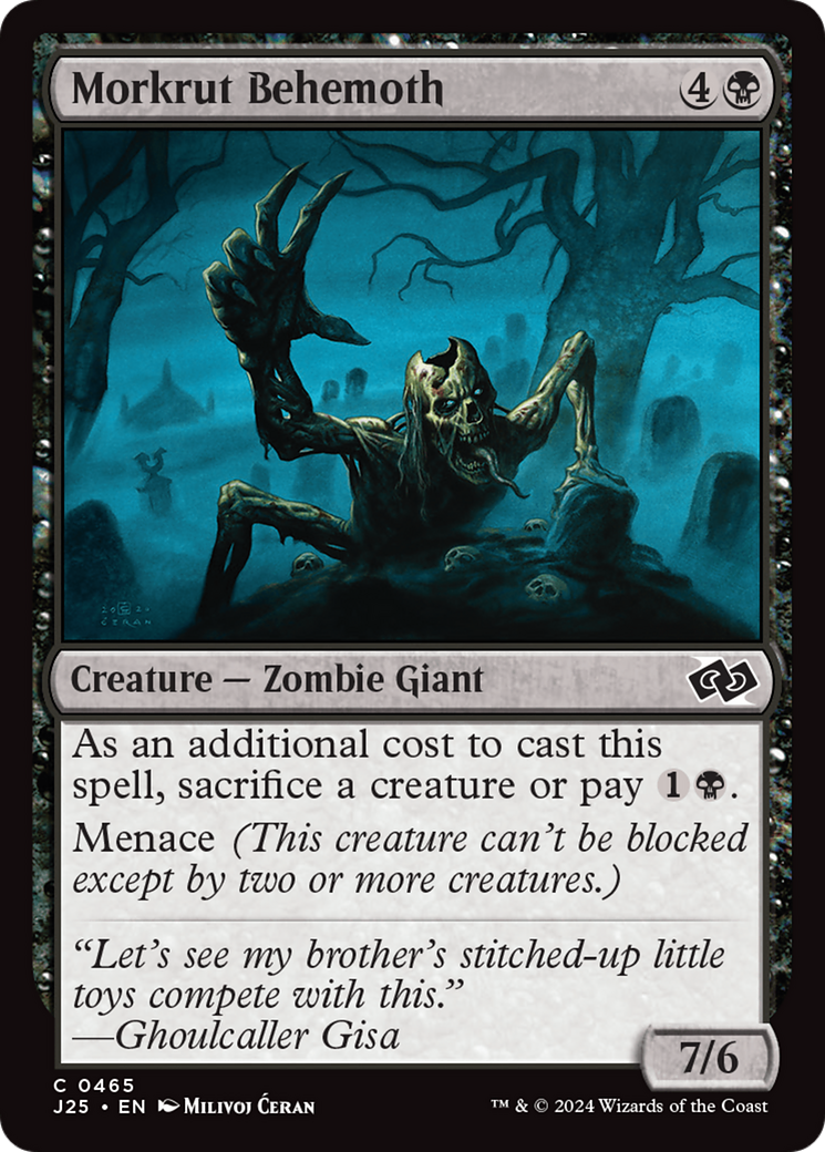 Image of Morkrut Behemoth (J25-465) - Foundations Jumpstart