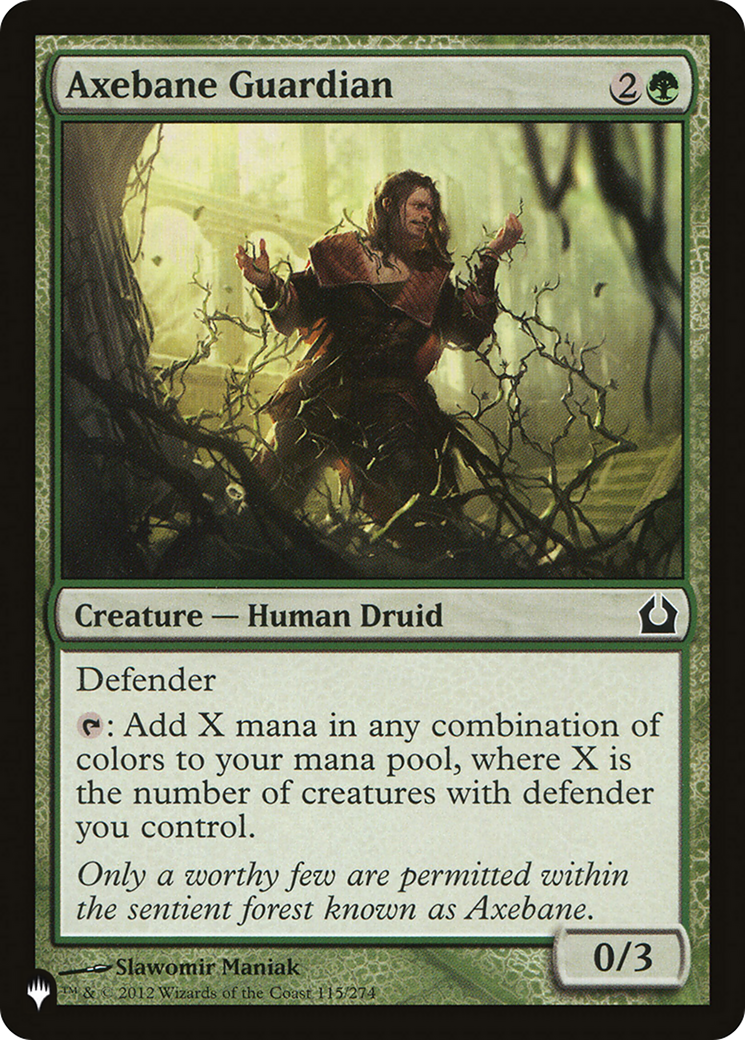 Image of Axebane Guardian (LIST-RTR-115) - The List