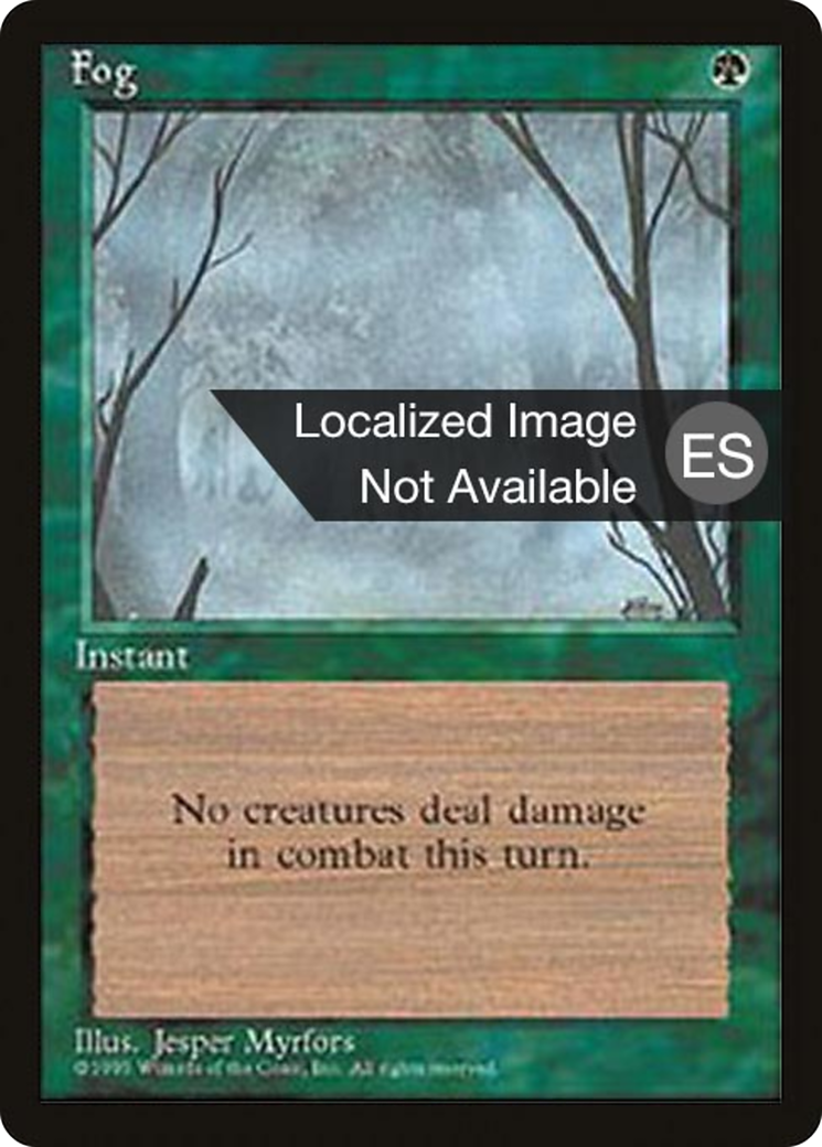 Image of Fog (4BB-) - Fourth Edition Foreign Black Border
