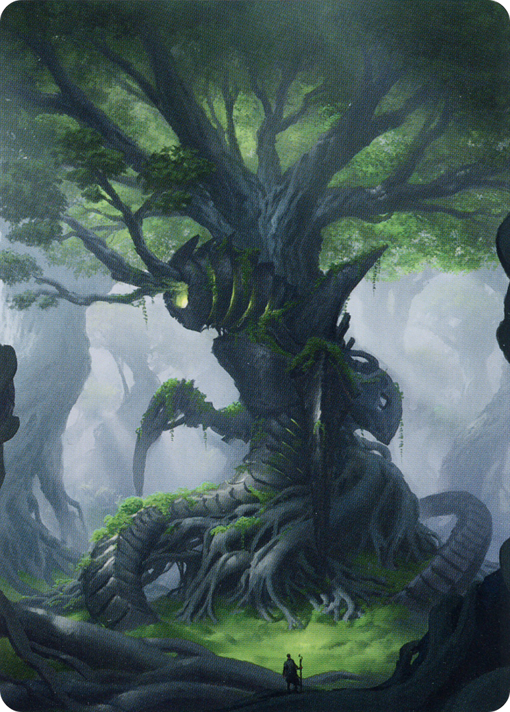 Image of Forest // Forest (ABRO-053) - The Brothers' War Art Series (Borderless) Foil