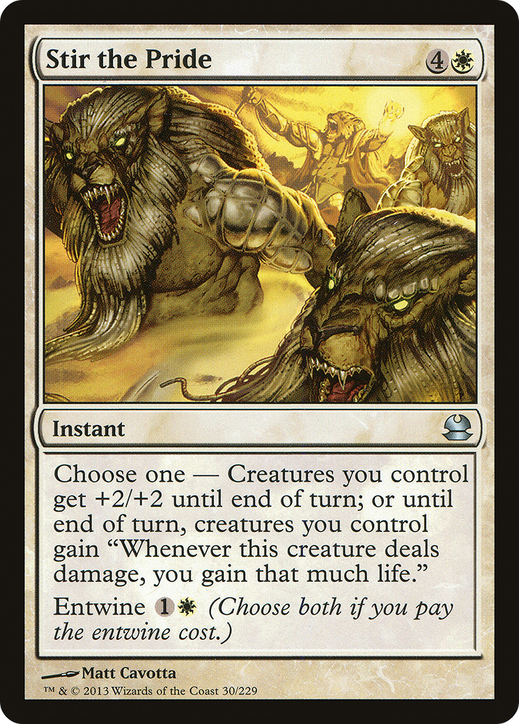 Image of Stir the Pride (MMA-030) - Modern Masters Foil