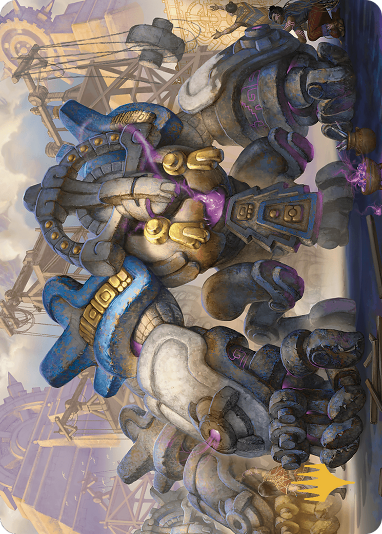 Image of Master's Manufactory // Master's Manufactory (ALCI-034) - The Lost Caverns of Ixalan Art Series (Borderless) Foil