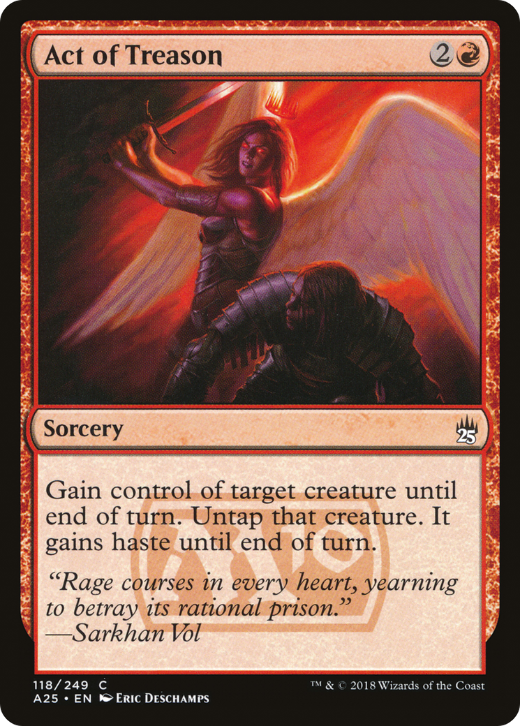 Image of Act of Treason (A25-118) - Masters 25 Foil