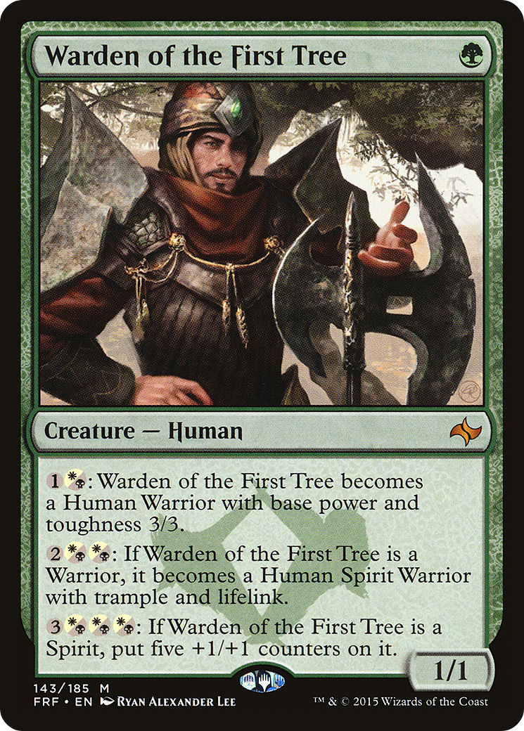 Image of Warden of the First Tree (FRF-143) - Fate Reforged