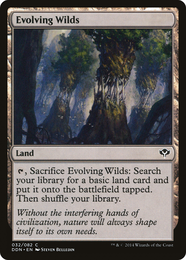 Image of Evolving Wilds (DDN-032) - Duel Decks: Speed vs. Cunning