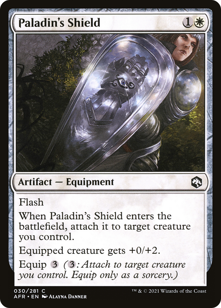 Image of Paladin's Shield (AFR-030) - Adventures in the Forgotten Realms
