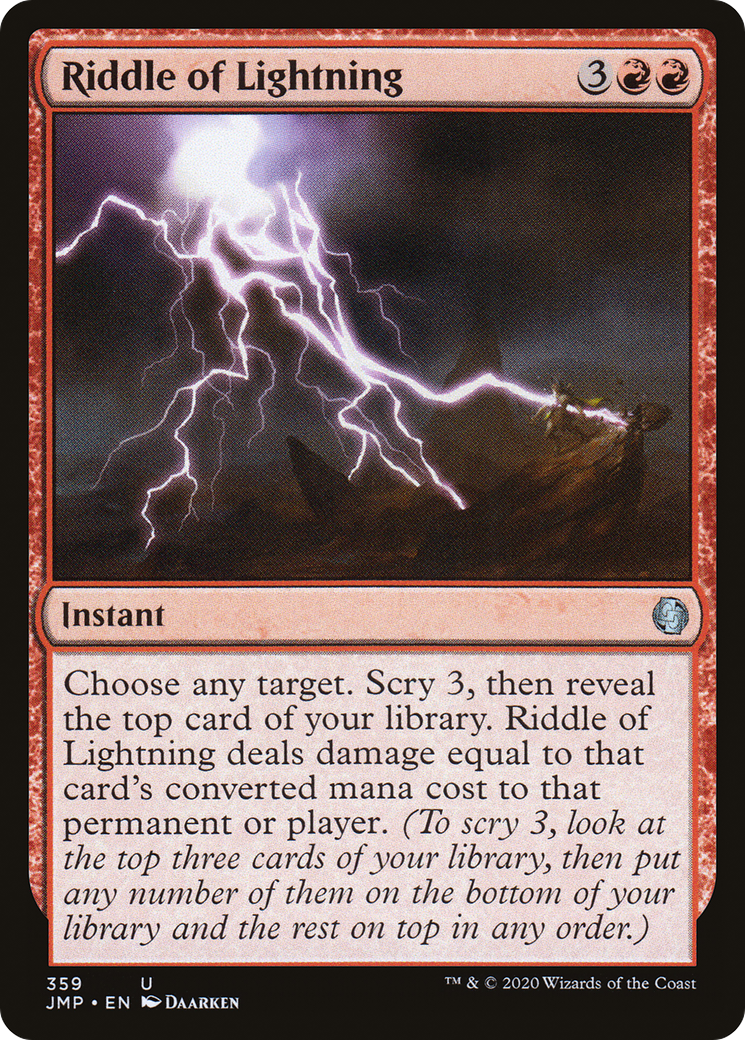 Image of Riddle of Lightning (JMP-359) - Jumpstart