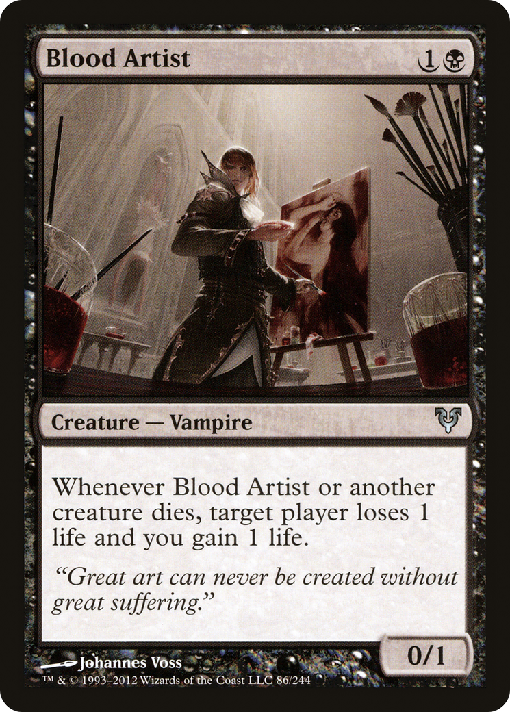 Image of Blood Artist (AVR-086) - Avacyn Restored Foil