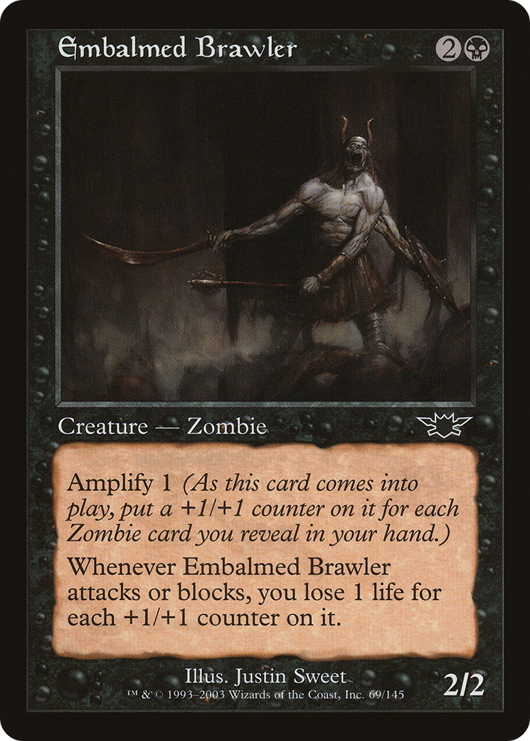 Image of Embalmed Brawler (LGN-069) - Legions Foil