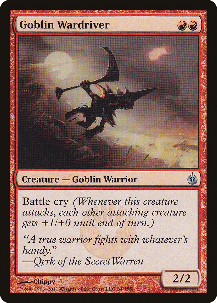Image of Goblin Wardriver (MBS-064) - Mirrodin Besieged
