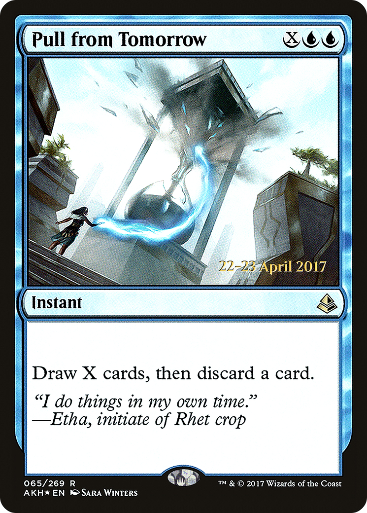 Image of Pull from Tomorrow (PRE-065) - Amonkhet Promos Foil