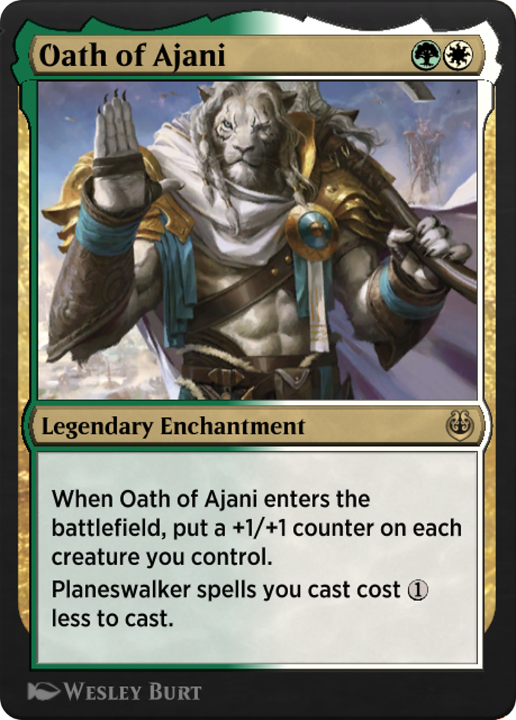 Image of Oath of Ajani (KLR-200) - Kaladesh Remastered