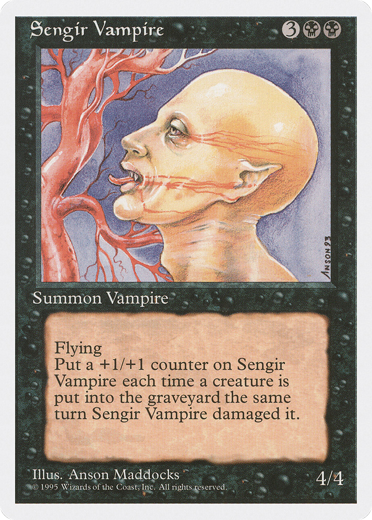 Image of Sengir Vampire (4ED-) - Fourth Edition