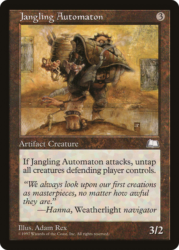 Image of Jangling Automaton (WTH-) - Weatherlight